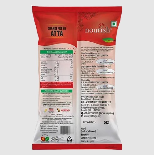 Nourish Chakki Fresh Atta - Image 2