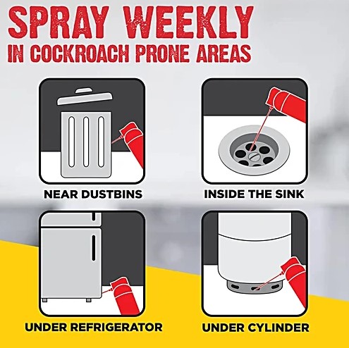 HIT Cockroach Killer Spray - Image 5