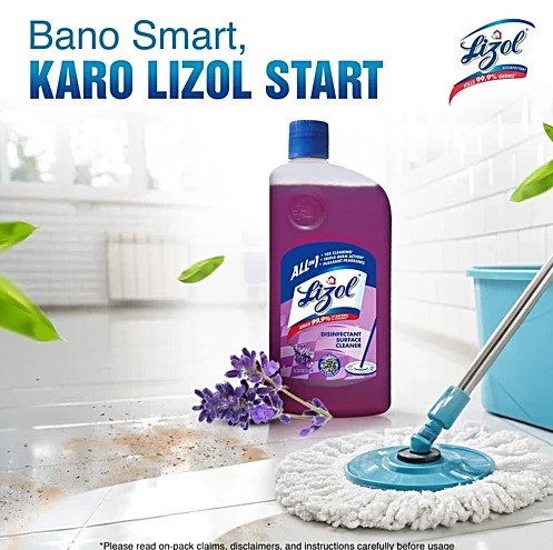 Lizol Surface Cleaner – Lavender - Image 3