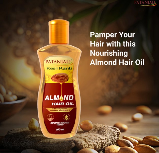 Patanjali Almond Hair Oil - Image 3
